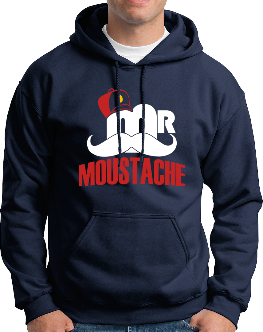 Mr. Moustache- Unisex Hoodie