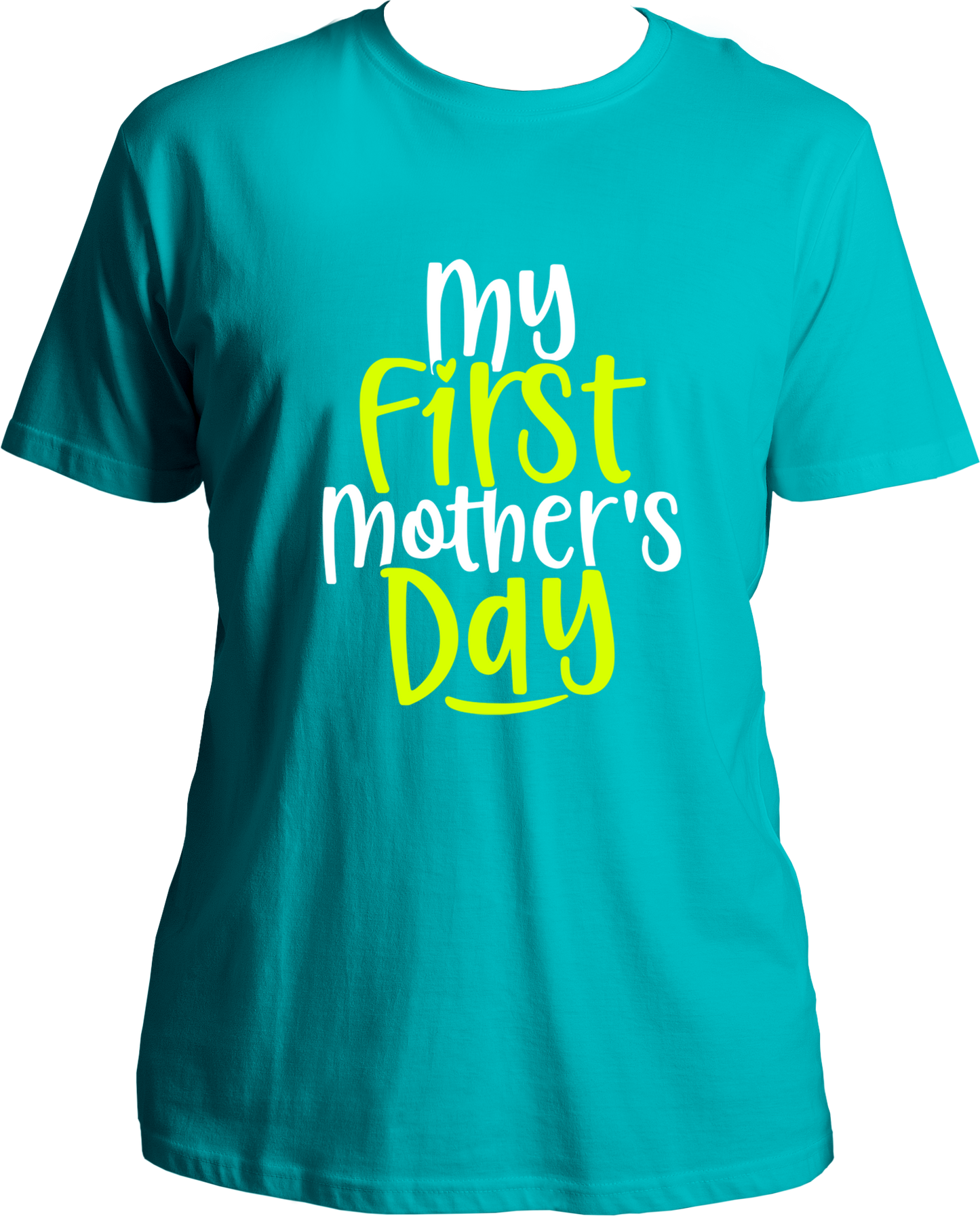 Celebrate your first Mother's Day with a special gift! Make the day special with one of our unique t-shirts, designed specifically for moms celebrating their inaugural Mother's Day. Give a personalized touch and make your first Mother's Day a memorable one. Each t-shirt is crafted with comfort and quality in mind, featuring soft, breathable materials for maximum comfort. These t-shirts are sure to make the perfect statement on the big day.