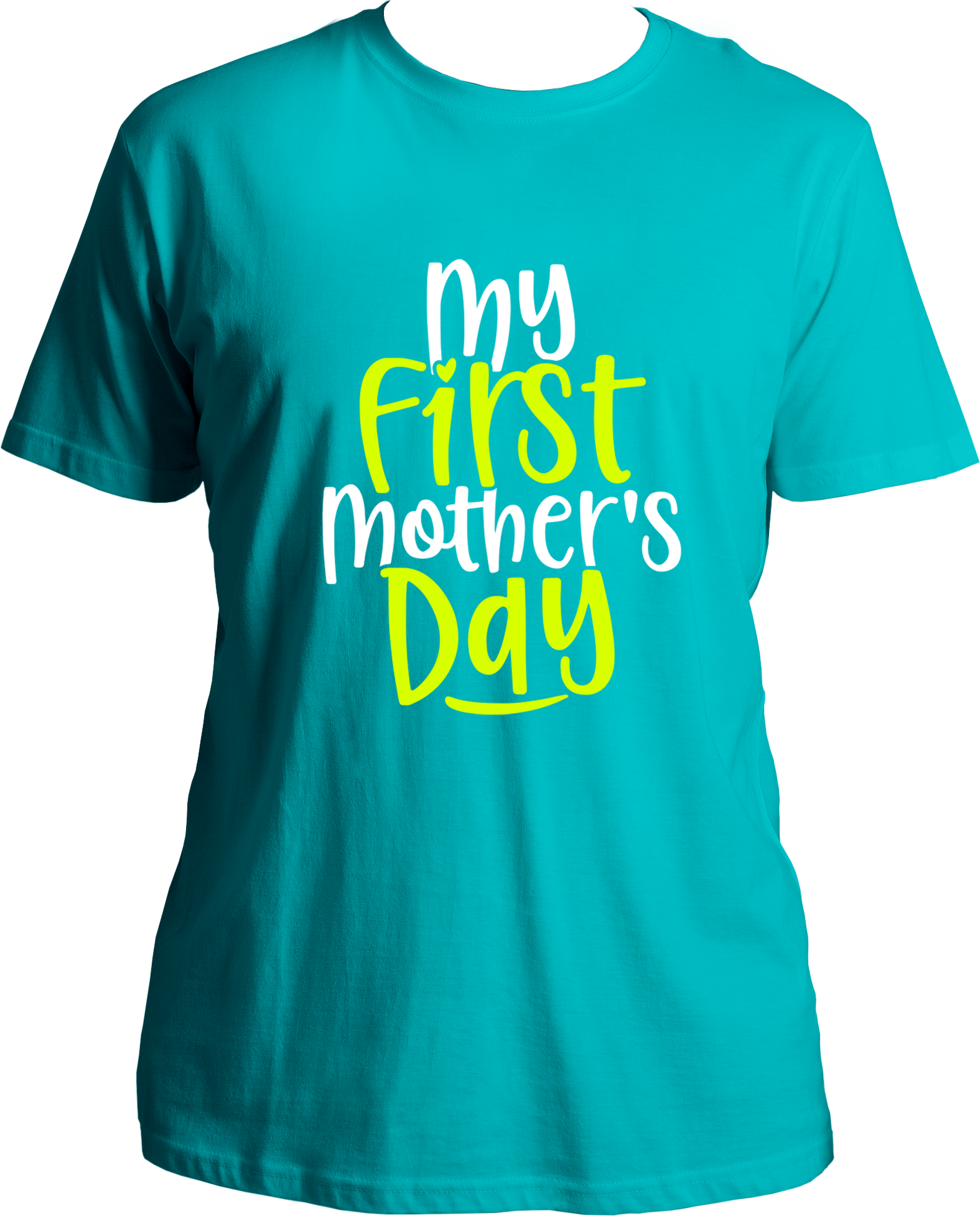 Celebrate your first Mother's Day with a special gift! Make the day special with one of our unique t-shirts, designed specifically for moms celebrating their inaugural Mother's Day. Give a personalized touch and make your first Mother's Day a memorable one. Each t-shirt is crafted with comfort and quality in mind, featuring soft, breathable materials for maximum comfort. These t-shirts are sure to make the perfect statement on the big day.