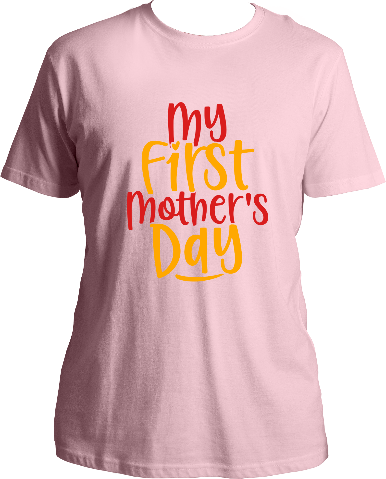 Celebrate your first Mother's Day with a special gift! Make the day special with one of our unique t-shirts, designed specifically for moms celebrating their inaugural Mother's Day. Give a personalized touch and make your first Mother's Day a memorable one. Each t-shirt is crafted with comfort and quality in mind, featuring soft, breathable materials for maximum comfort. These t-shirts are sure to make the perfect statement on the big day.