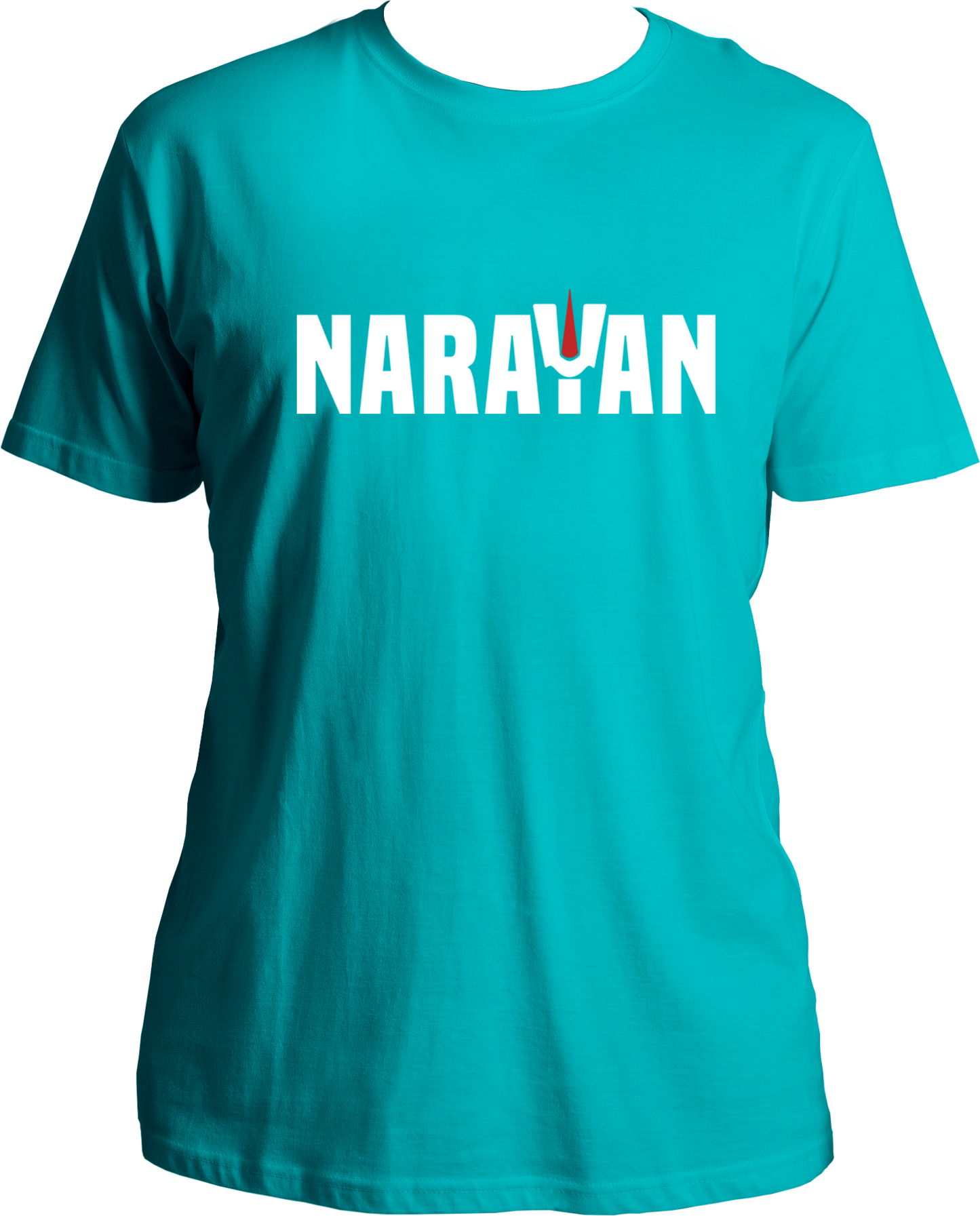 Introducing Narayan Unisex T-Shirts, featuring an artistic rendering of Bhagwan Vishnu. Get ready to re-connect with your spiritual side through these divinely fashionable tees! With a super-soft feel and a vibrant print, it's sure to be your new favorite pick