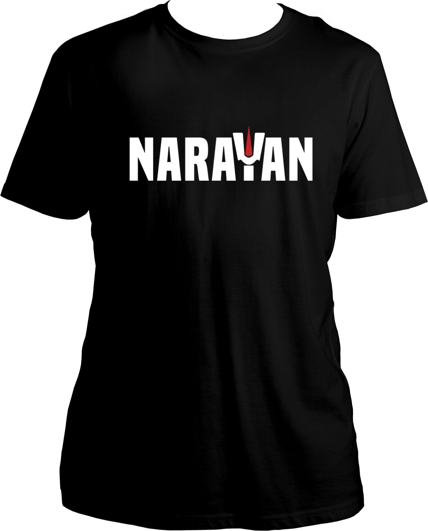 Introducing Narayan Unisex T-Shirts, featuring an artistic rendering of Bhagwan Vishnu. Get ready to re-connect with your spiritual side through these divinely fashionable tees! With a super-soft feel and a vibrant print, it's sure to be your new favorite pick
