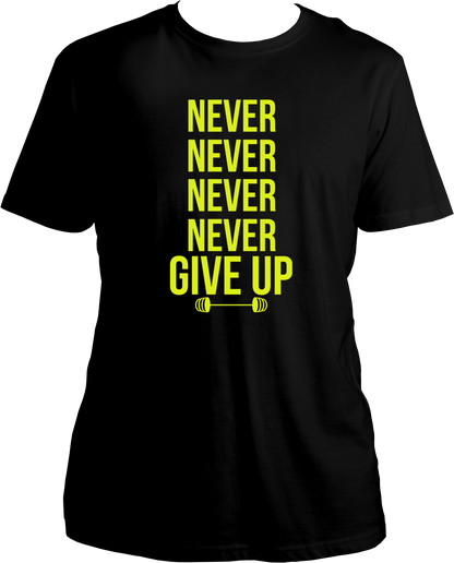 Never Never Never Give Up