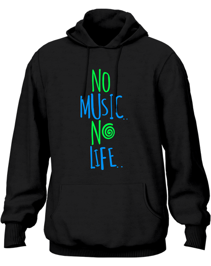 No Music No Life- Unisex Hoodie