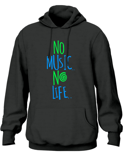 No Music No Life- Unisex Hoodie