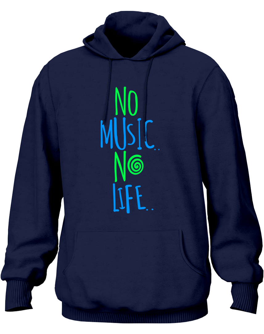 No Music No Life- Unisex Hoodie
