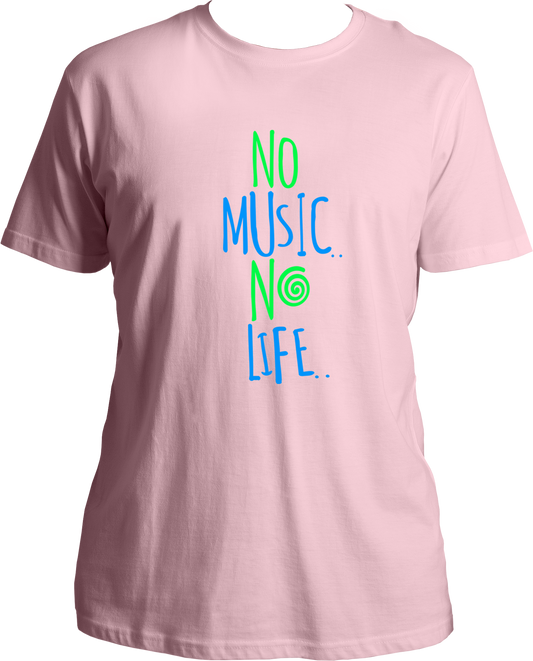 No Music No Life Unisex T Shirt