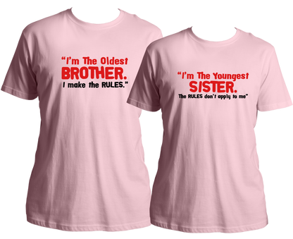 Oldest Brother - Youngest Sister