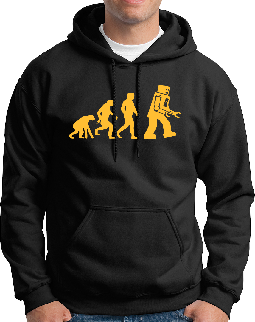 Robotic Evolution- Unisex Hoodie