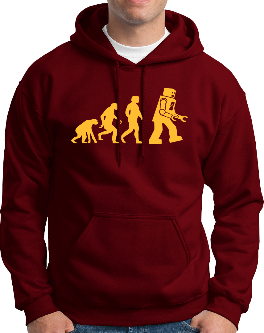 Robotic Evolution- Unisex Hoodie