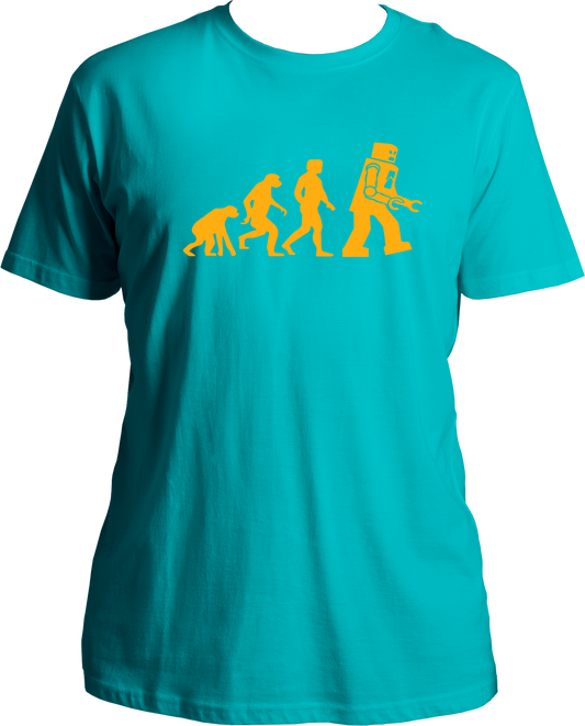 Robotic Evolution Unisex T-Shirts