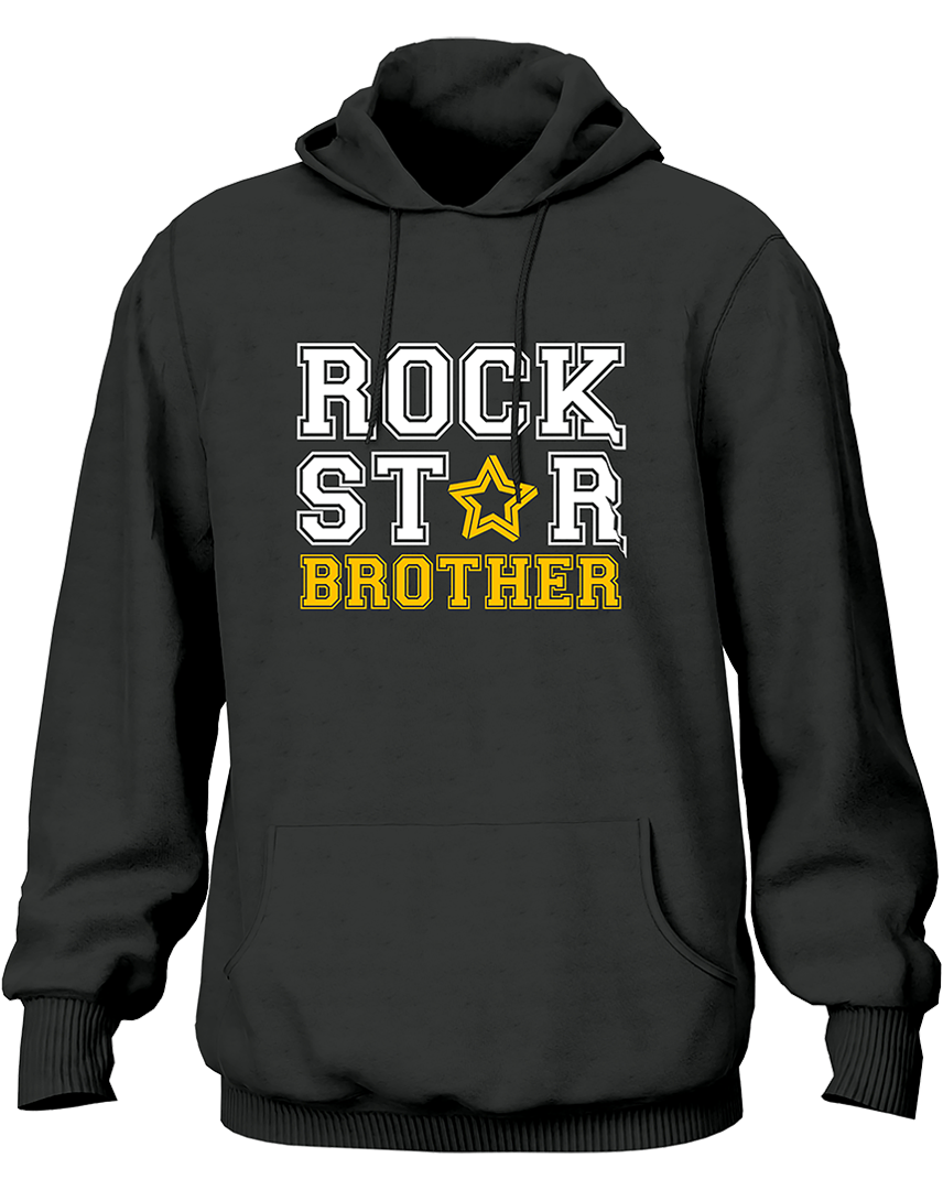 Rock Star Brother- Unisex Hoodie