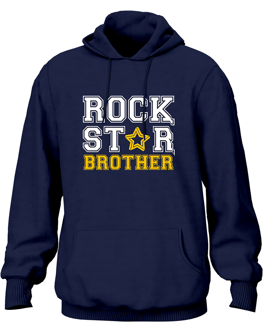 Rock Star Brother- Unisex Hoodie