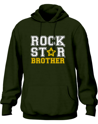 Rock Star Brother- Unisex Hoodie
