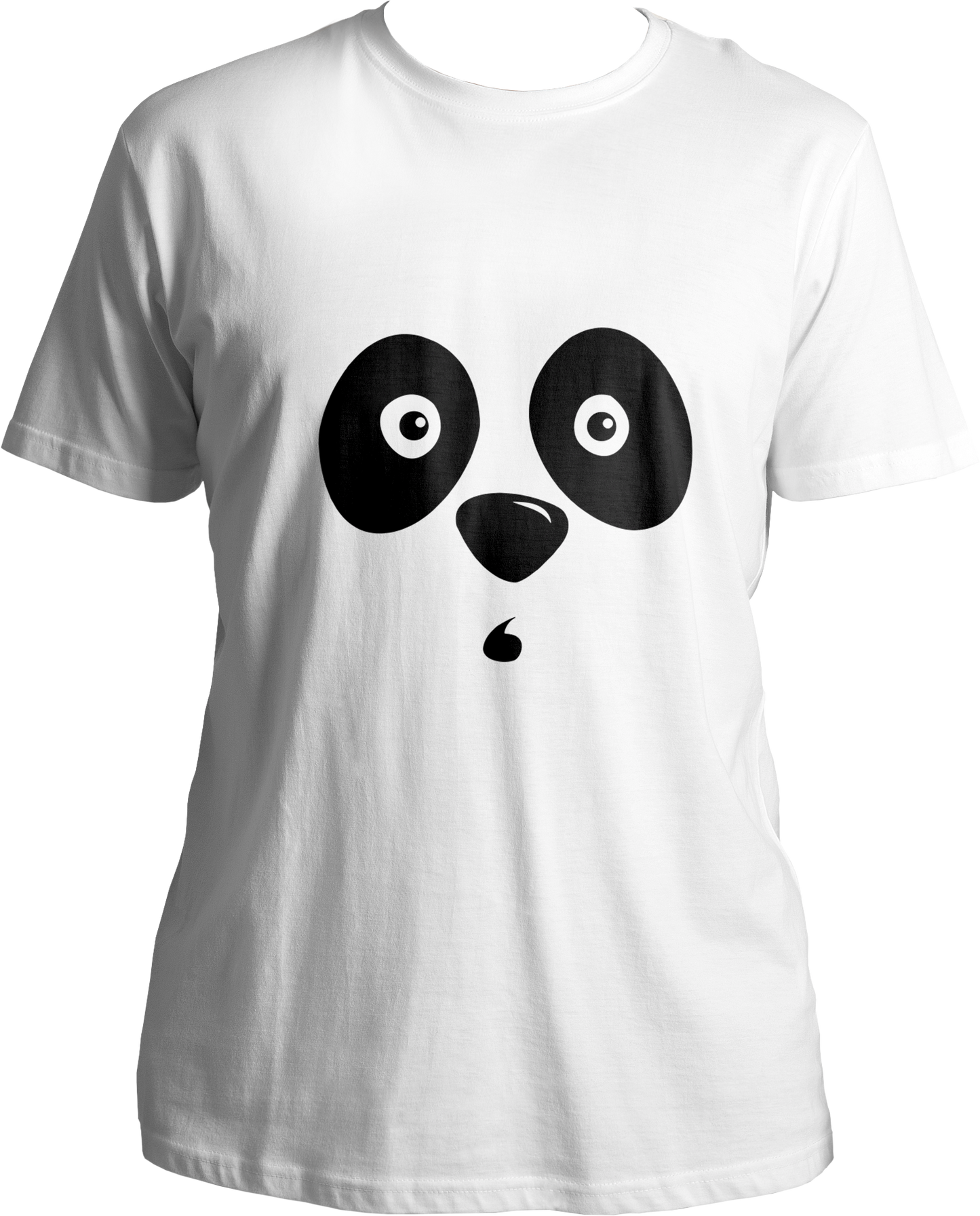 Shocked Panda Unisex T-Shirt