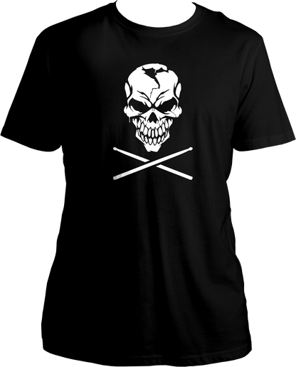 Skull & Drums Unisex T-Shirts