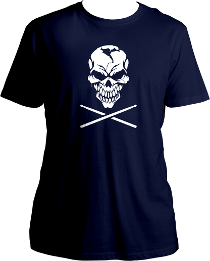 Skull & Drums Unisex T-Shirts