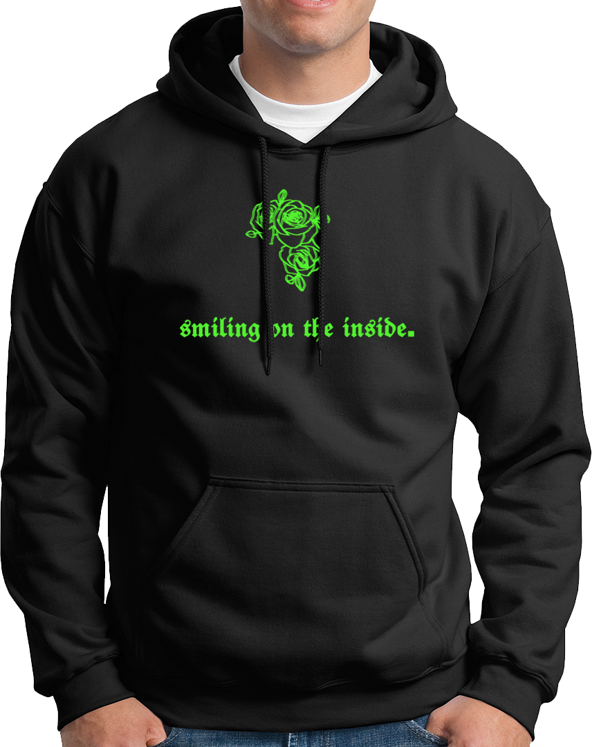 Smiling On The Inside- Unisex Hoodie