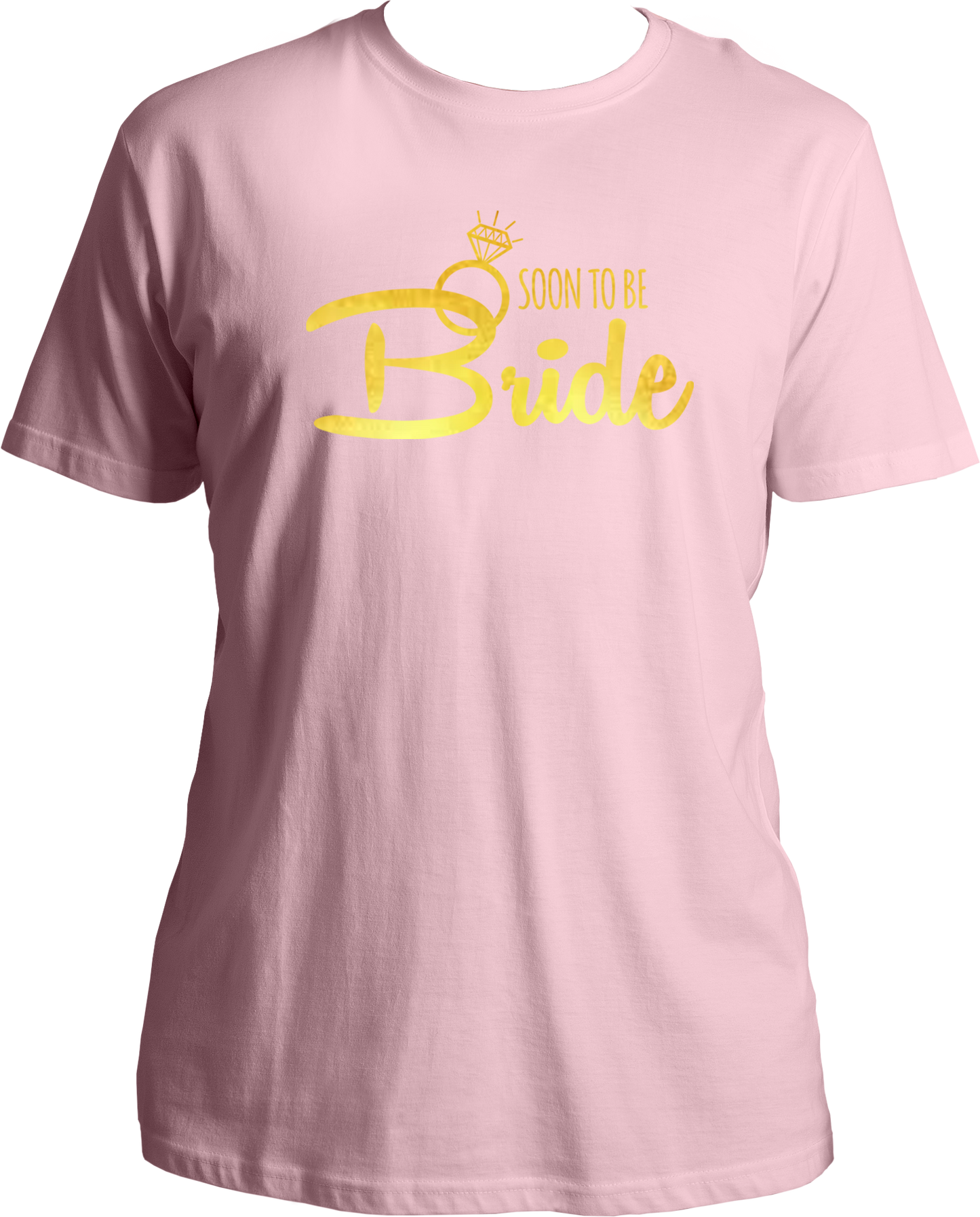 Soon To Be Bride (Golden Print) Unisex T-Shirts