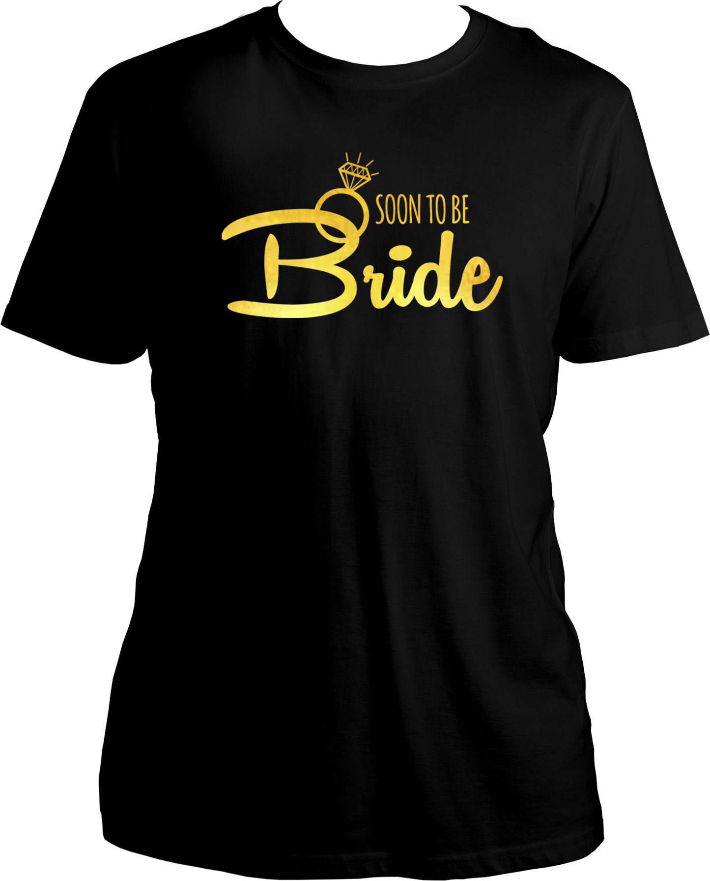 Soon To Be Bride (Golden Print) Unisex T-Shirts