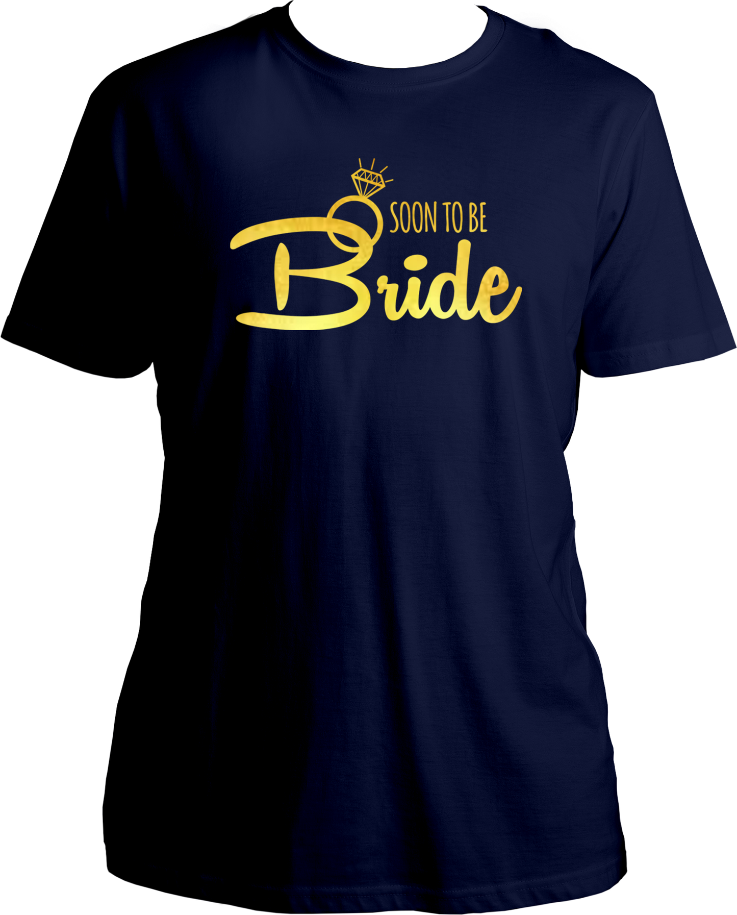 Soon To Be Bride (Golden Print) Unisex T-Shirts