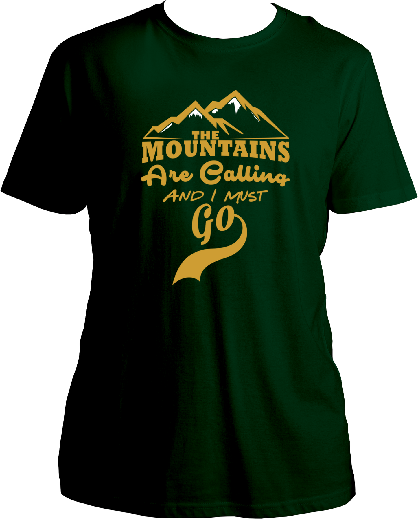The Mountains Are Calling And I Must Go