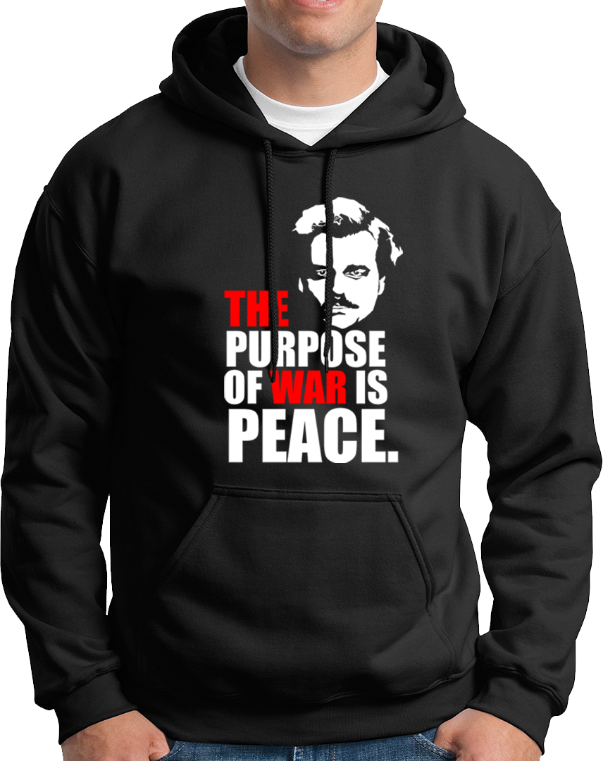 The Purpose of War Is Peace- Unisex Hoodie