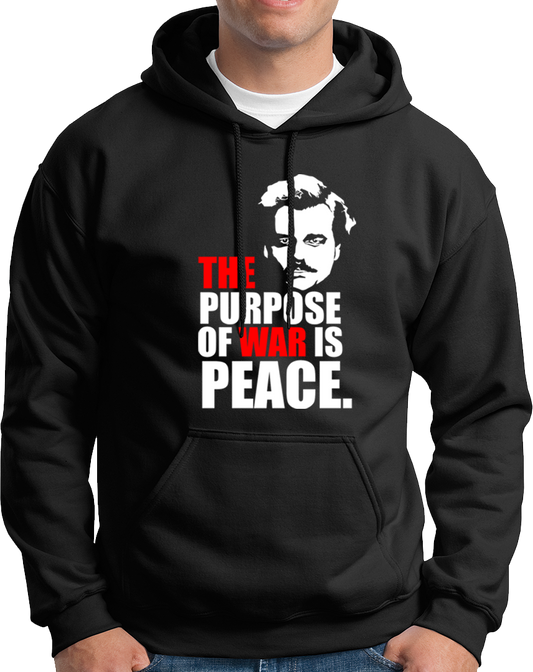 The Purpose of War Is Peace- Unisex Hoodie