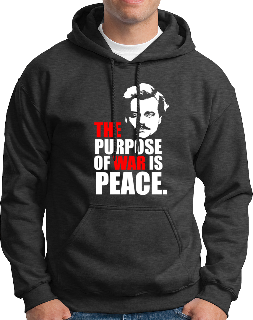 The Purpose of War Is Peace- Unisex Hoodie