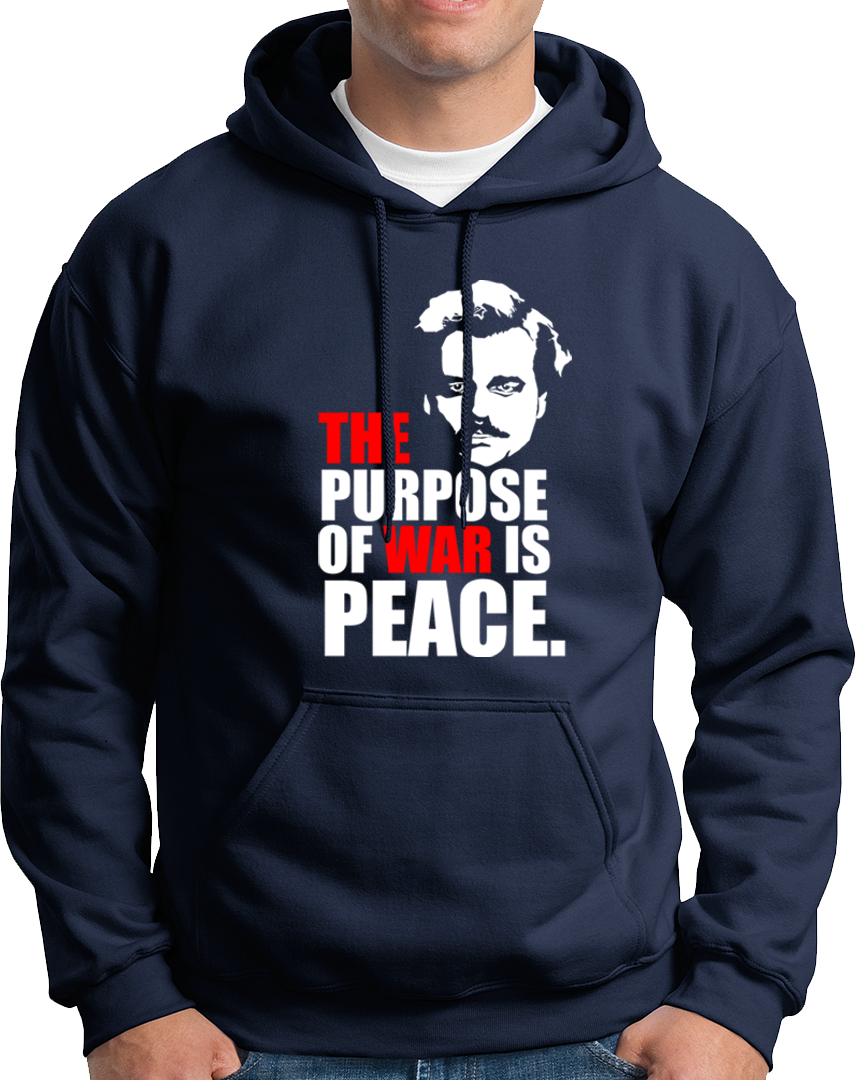 The Purpose of War Is Peace- Unisex Hoodie
