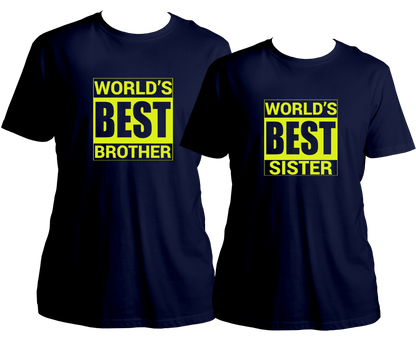 World's Best Brother - World's Best Sister