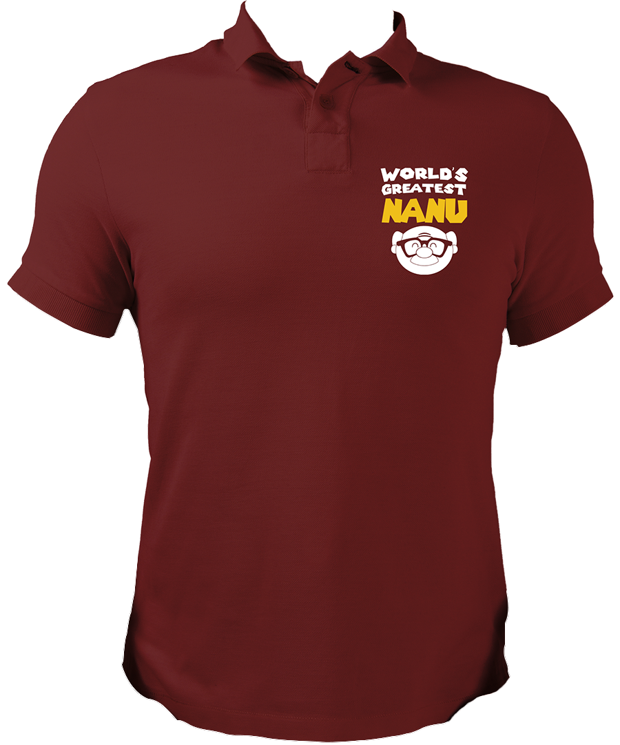 World's Greatest Nanu Unisex Polo