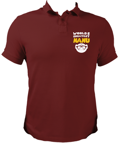 World's Greatest Nanu Unisex Polo