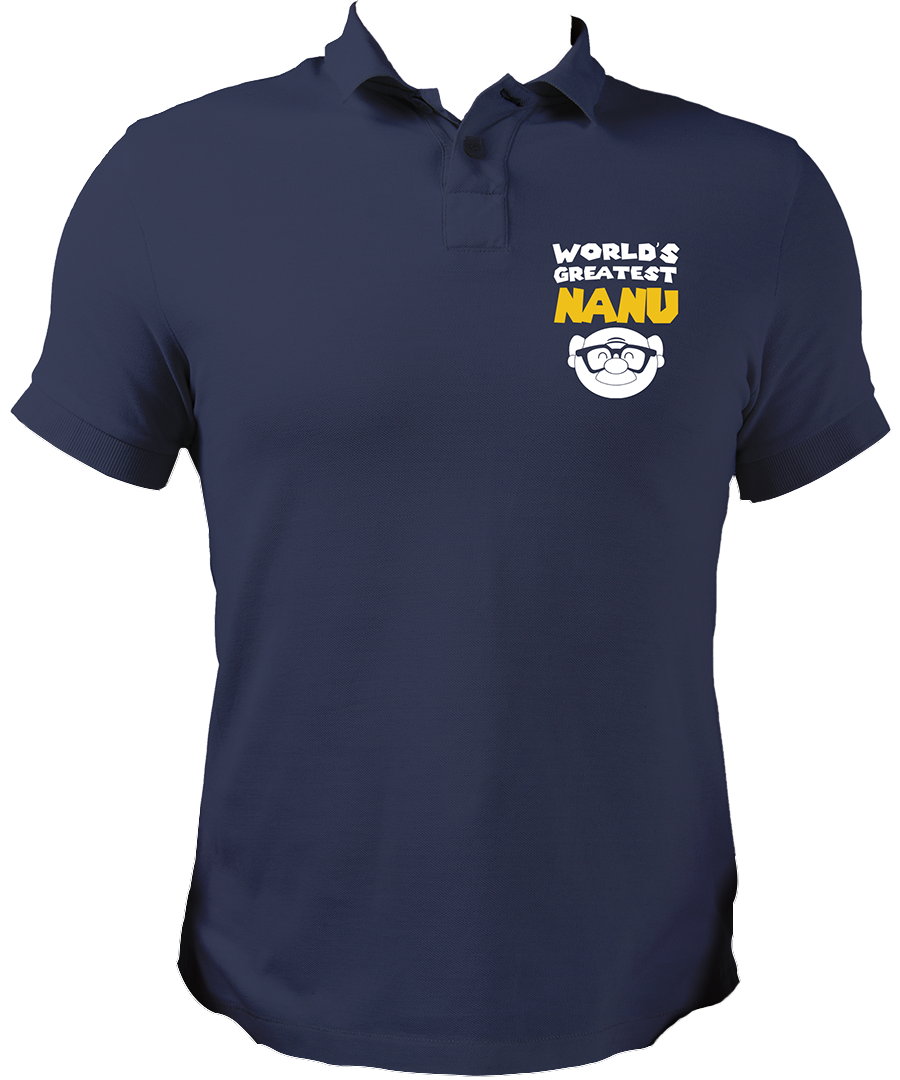 World's Greatest Nanu Unisex Polo