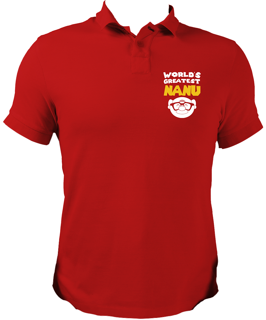 World's Greatest Nanu Unisex Polo