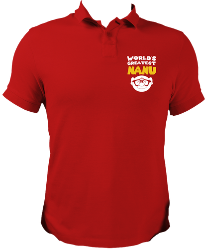 World's Greatest Nanu Unisex Polo
