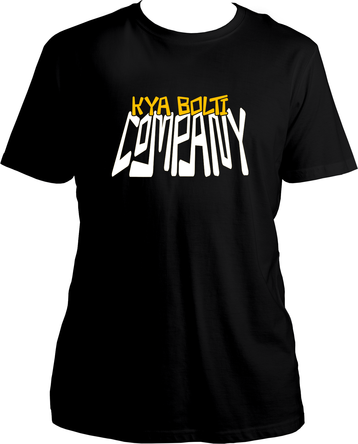 Kya Bolti Compnay, Emiway's latest hit songs's t-shirt for all you fans out there.